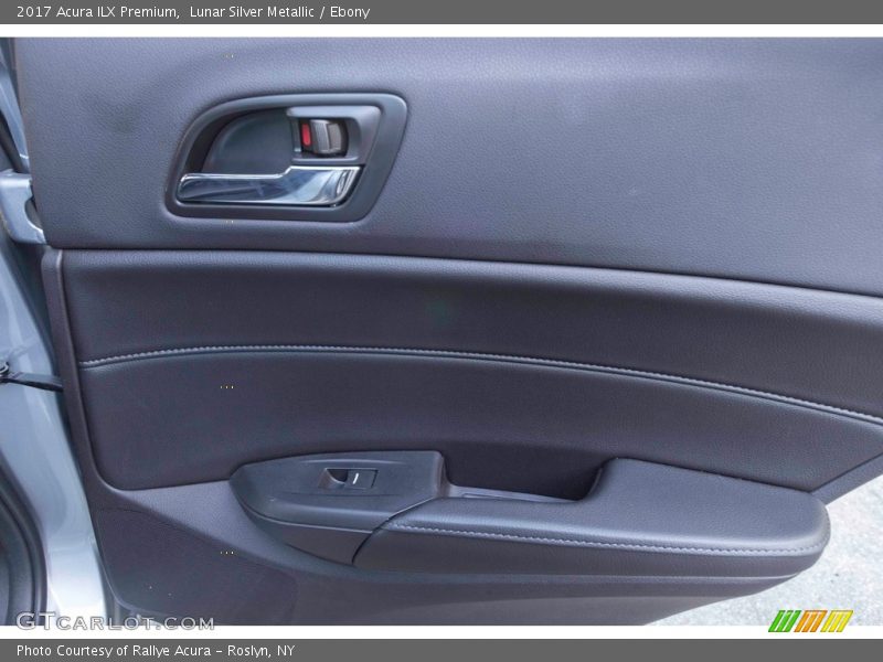 Lunar Silver Metallic / Ebony 2017 Acura ILX Premium