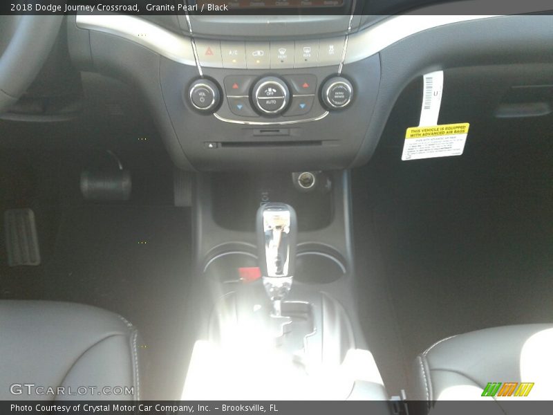 Granite Pearl / Black 2018 Dodge Journey Crossroad