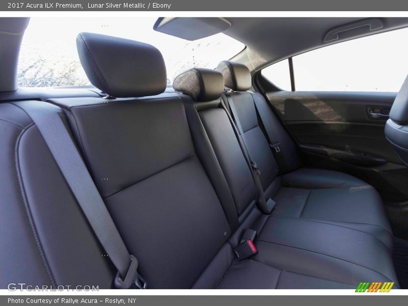 Lunar Silver Metallic / Ebony 2017 Acura ILX Premium