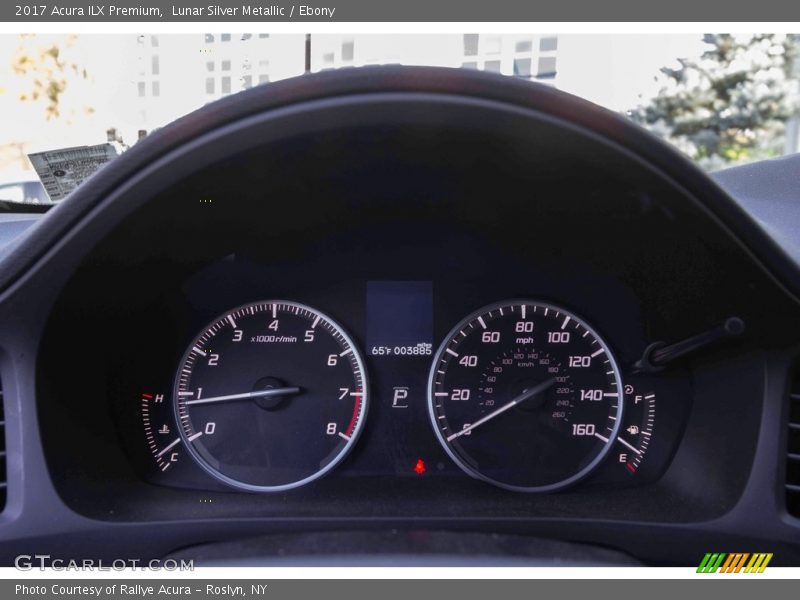 Lunar Silver Metallic / Ebony 2017 Acura ILX Premium