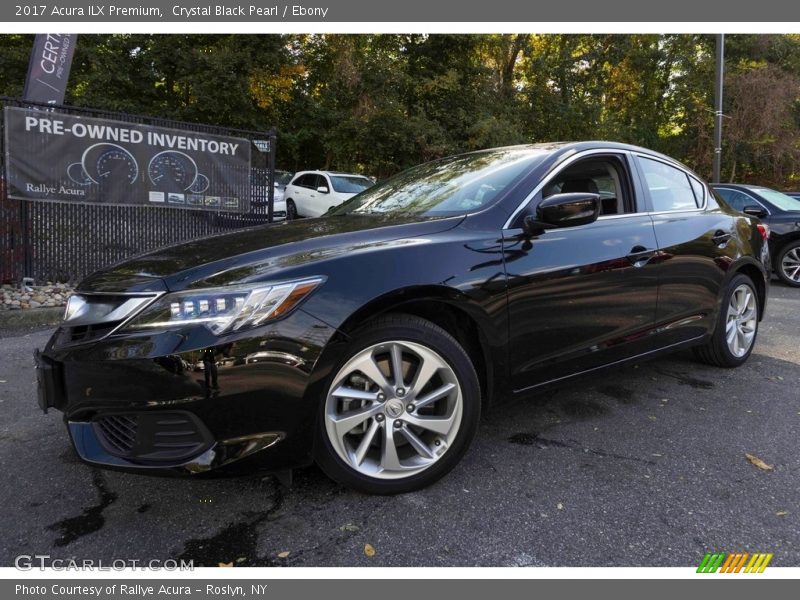 Crystal Black Pearl / Ebony 2017 Acura ILX Premium