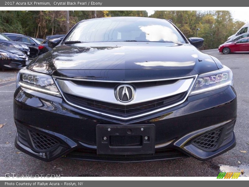 Crystal Black Pearl / Ebony 2017 Acura ILX Premium