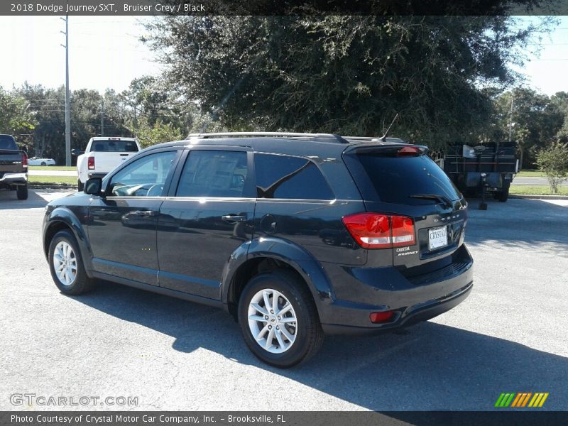 Bruiser Grey / Black 2018 Dodge Journey SXT