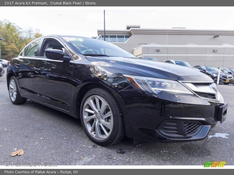 Crystal Black Pearl / Ebony 2017 Acura ILX Premium