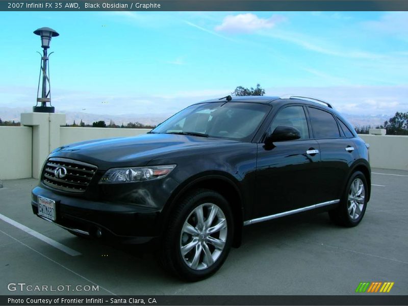 Black Obsidian / Graphite 2007 Infiniti FX 35 AWD