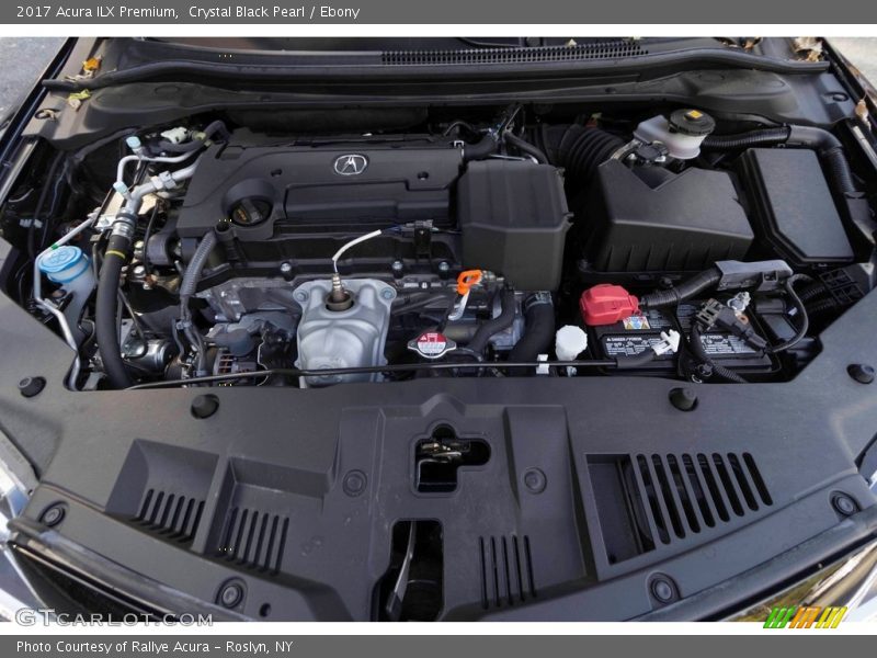 Crystal Black Pearl / Ebony 2017 Acura ILX Premium