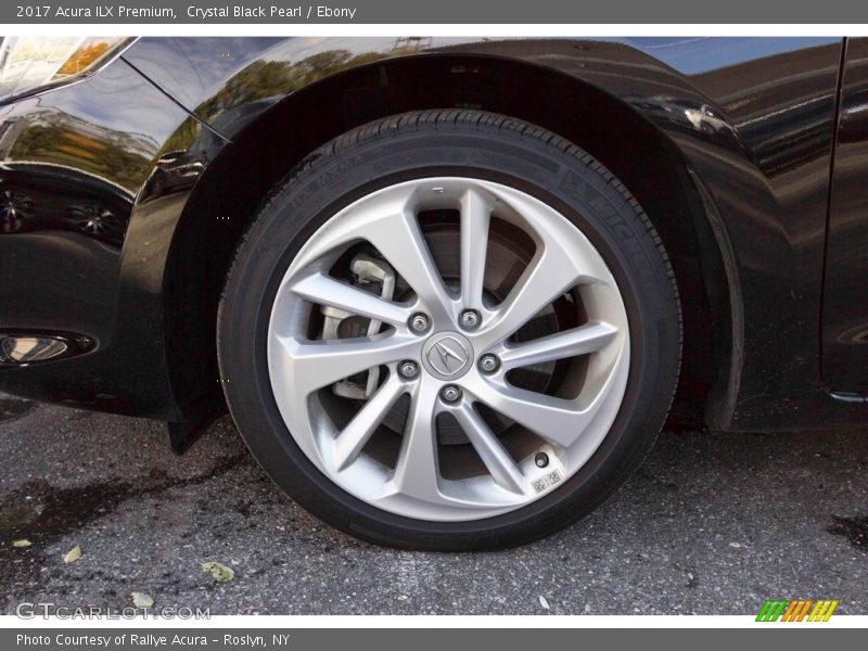 Crystal Black Pearl / Ebony 2017 Acura ILX Premium