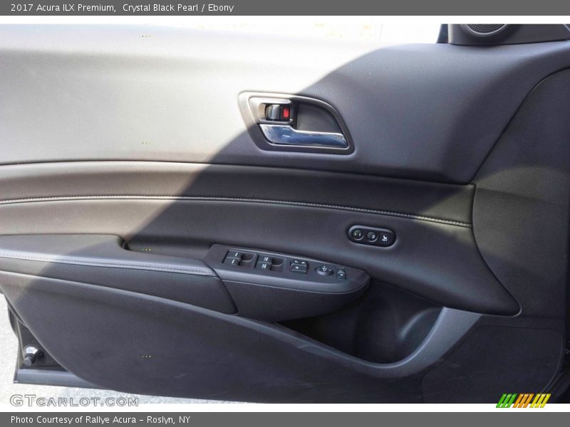 Crystal Black Pearl / Ebony 2017 Acura ILX Premium