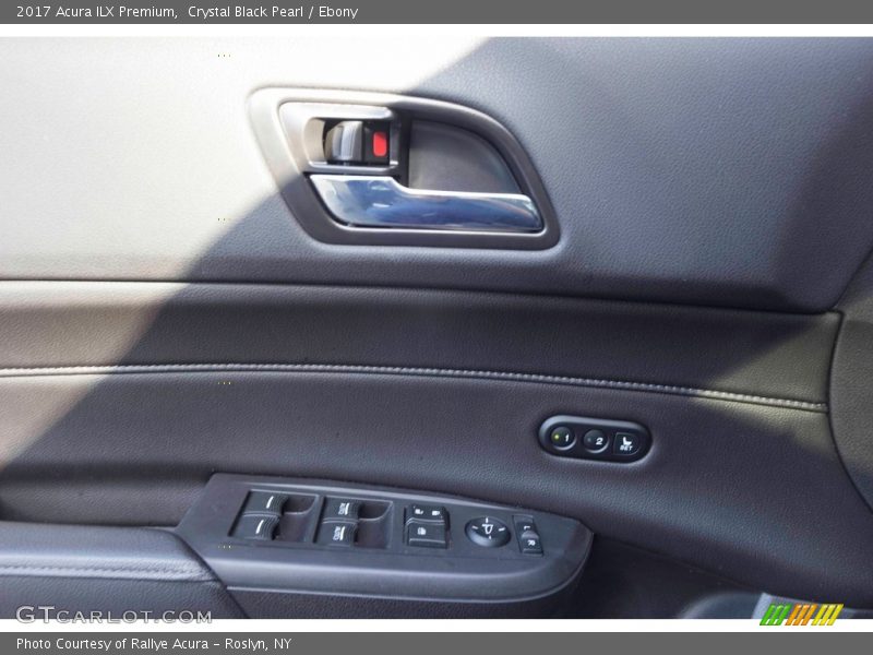 Crystal Black Pearl / Ebony 2017 Acura ILX Premium