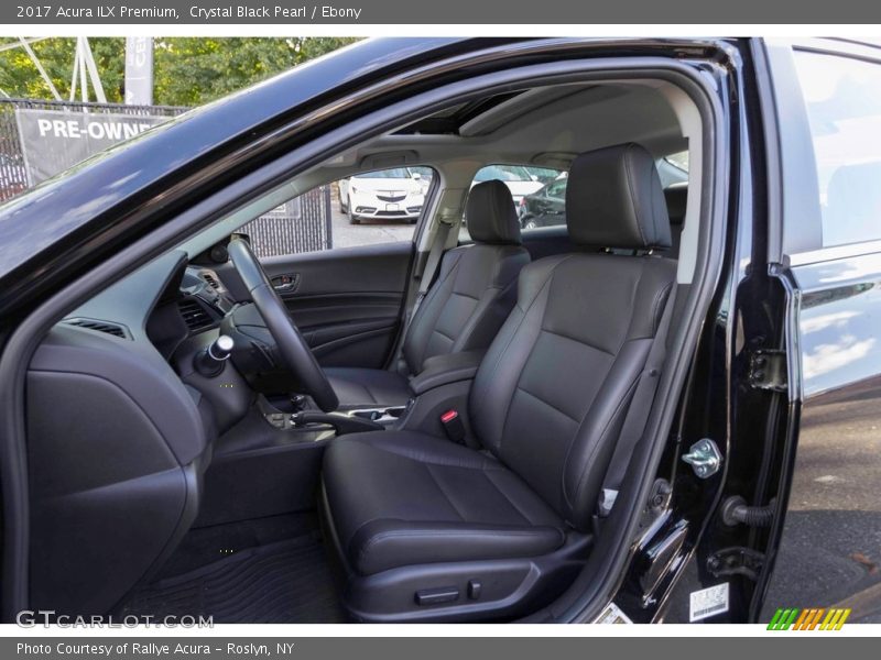 Crystal Black Pearl / Ebony 2017 Acura ILX Premium