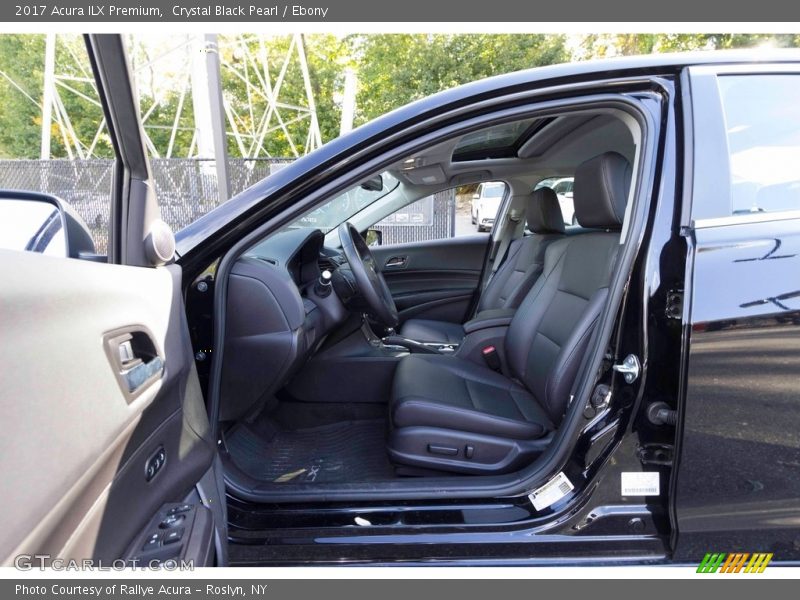 Crystal Black Pearl / Ebony 2017 Acura ILX Premium
