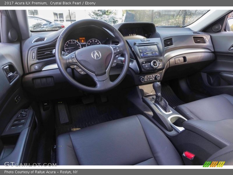 Crystal Black Pearl / Ebony 2017 Acura ILX Premium