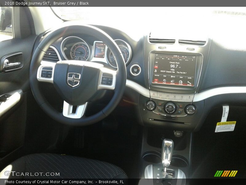 Bruiser Grey / Black 2018 Dodge Journey SXT