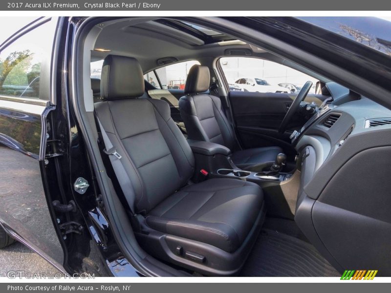 Crystal Black Pearl / Ebony 2017 Acura ILX Premium