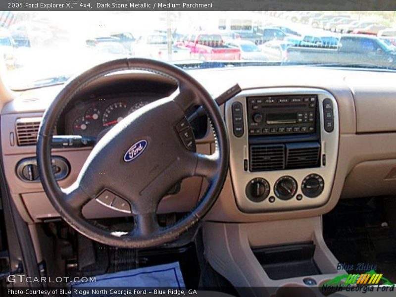 Dark Stone Metallic / Medium Parchment 2005 Ford Explorer XLT 4x4