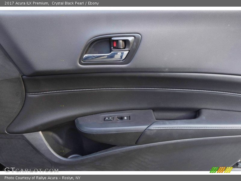 Crystal Black Pearl / Ebony 2017 Acura ILX Premium