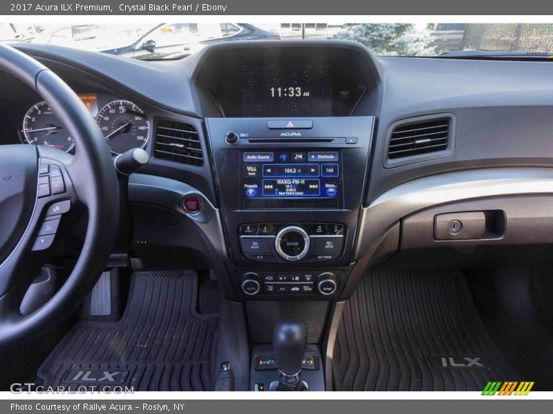 Crystal Black Pearl / Ebony 2017 Acura ILX Premium