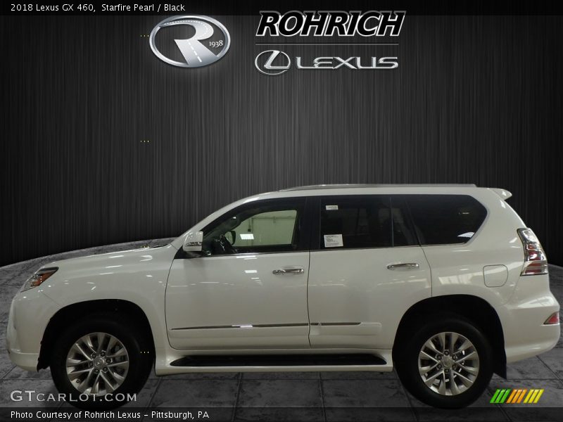 Starfire Pearl / Black 2018 Lexus GX 460