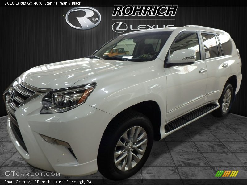 Starfire Pearl / Black 2018 Lexus GX 460