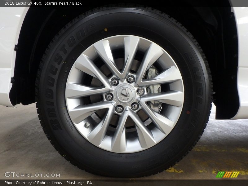 Starfire Pearl / Black 2018 Lexus GX 460