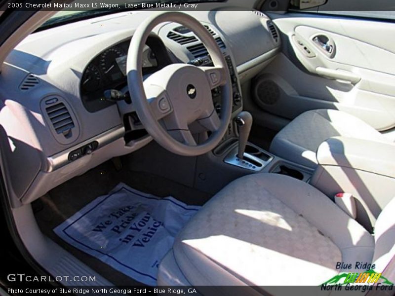 Laser Blue Metallic / Gray 2005 Chevrolet Malibu Maxx LS Wagon