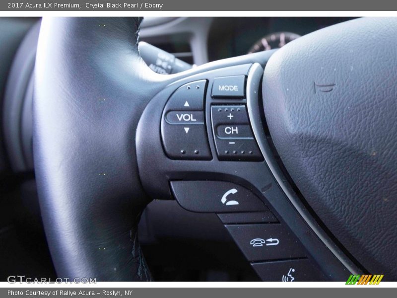 Crystal Black Pearl / Ebony 2017 Acura ILX Premium