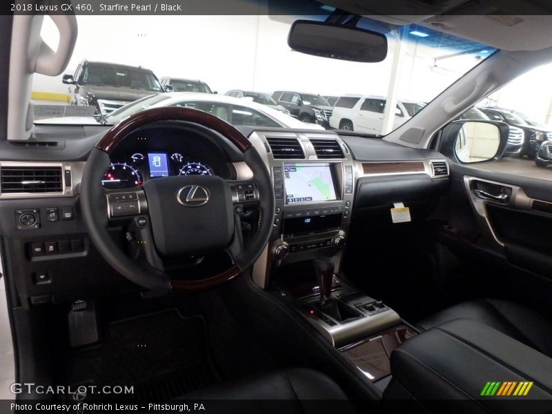 Starfire Pearl / Black 2018 Lexus GX 460