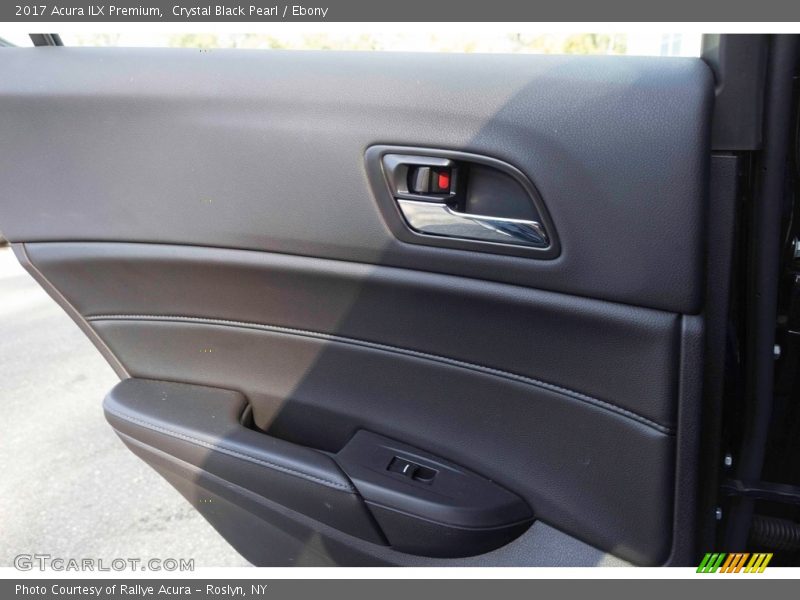 Crystal Black Pearl / Ebony 2017 Acura ILX Premium