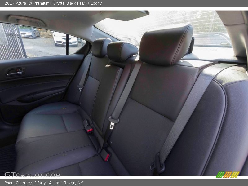 Crystal Black Pearl / Ebony 2017 Acura ILX Premium