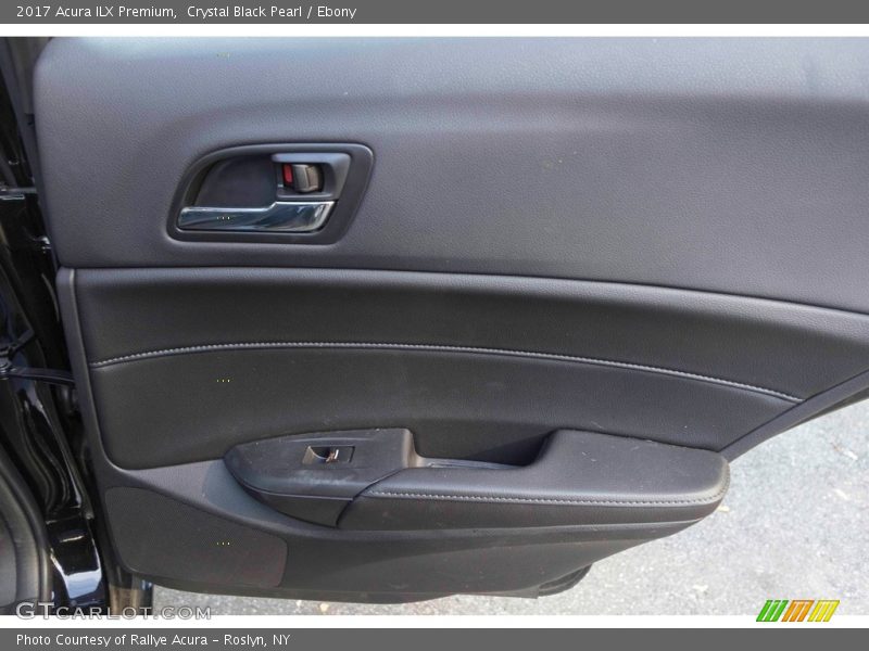 Crystal Black Pearl / Ebony 2017 Acura ILX Premium