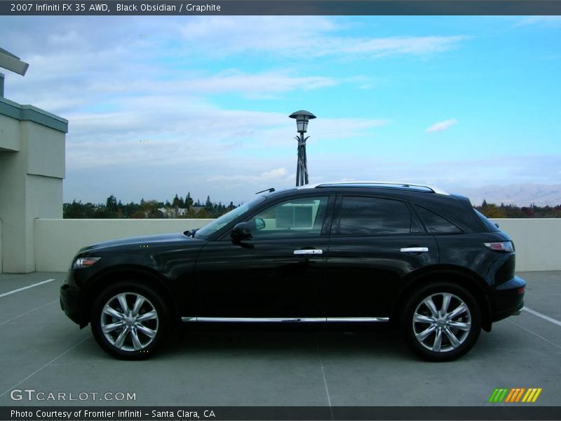 Black Obsidian / Graphite 2007 Infiniti FX 35 AWD
