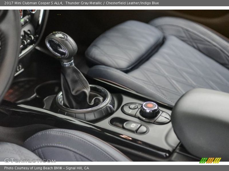 Thunder Gray Metallic / Chesterfield Leather/Indigo Blue 2017 Mini Clubman Cooper S ALL4