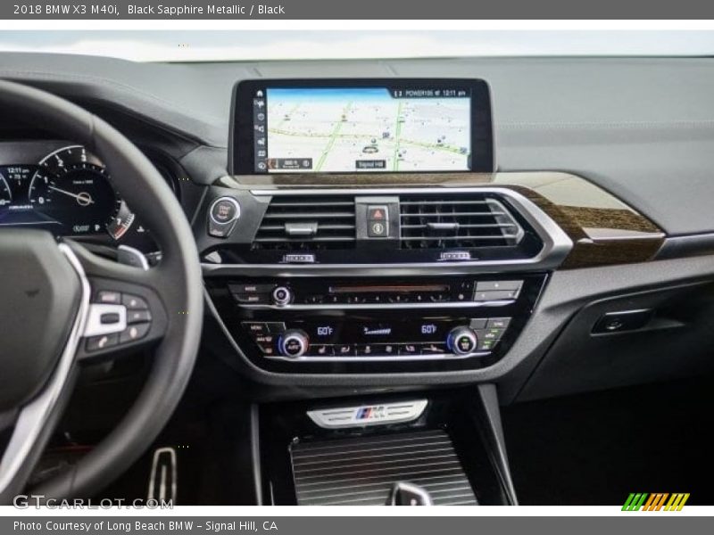 Controls of 2018 X3 M40i