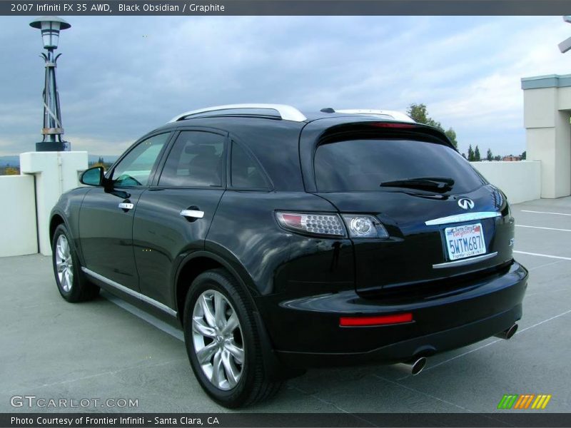 Black Obsidian / Graphite 2007 Infiniti FX 35 AWD