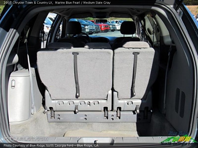 Marine Blue Pearl / Medium Slate Gray 2007 Chrysler Town & Country LX