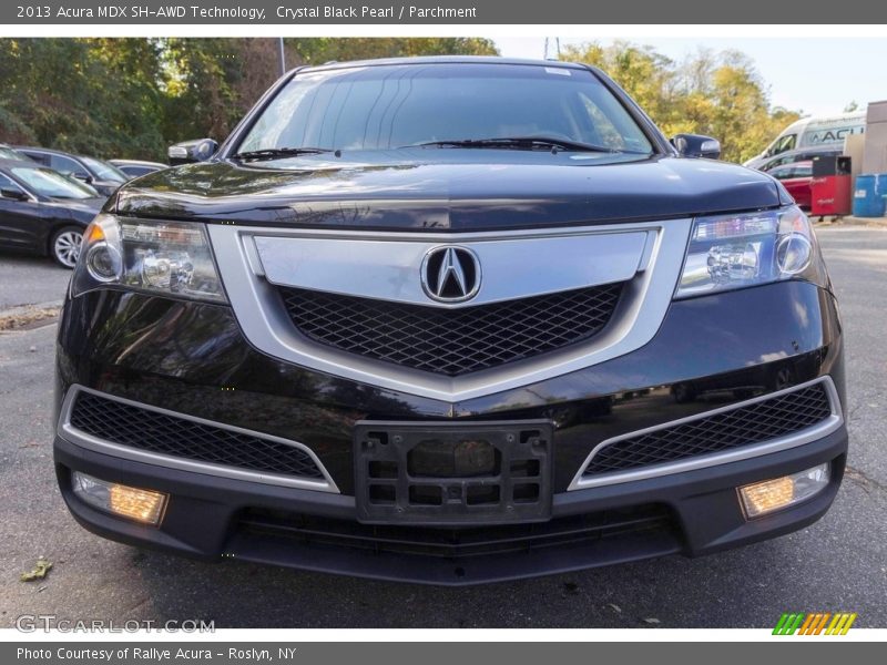 Crystal Black Pearl / Parchment 2013 Acura MDX SH-AWD Technology