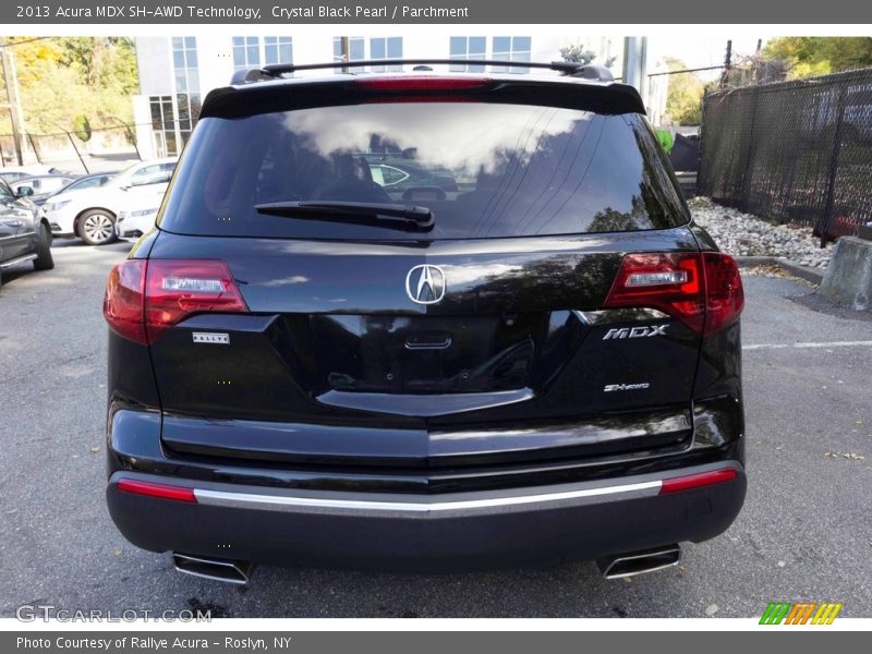 Crystal Black Pearl / Parchment 2013 Acura MDX SH-AWD Technology