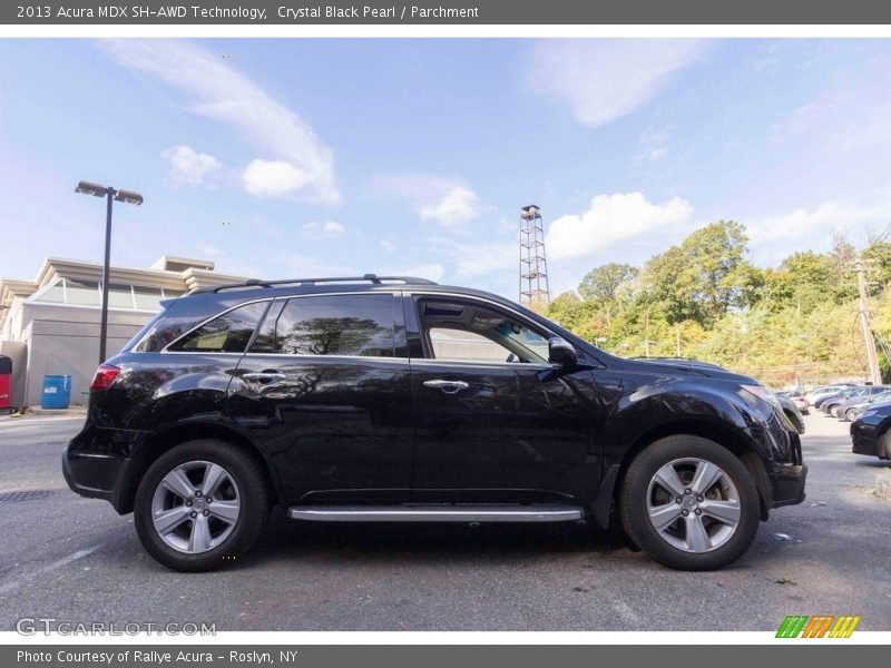 Crystal Black Pearl / Parchment 2013 Acura MDX SH-AWD Technology