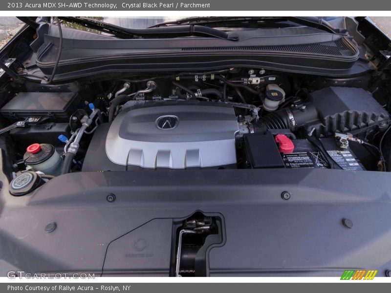 Crystal Black Pearl / Parchment 2013 Acura MDX SH-AWD Technology