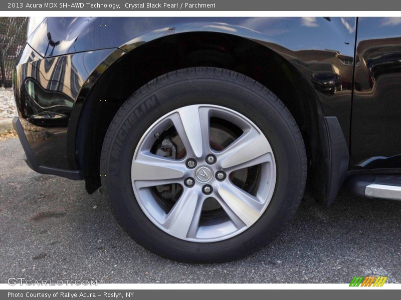 Crystal Black Pearl / Parchment 2013 Acura MDX SH-AWD Technology