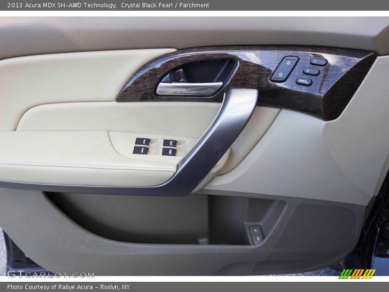 Crystal Black Pearl / Parchment 2013 Acura MDX SH-AWD Technology