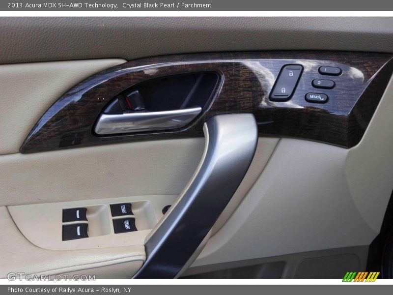 Crystal Black Pearl / Parchment 2013 Acura MDX SH-AWD Technology