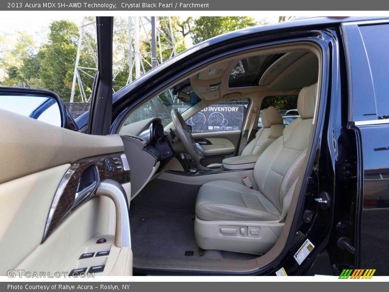 Crystal Black Pearl / Parchment 2013 Acura MDX SH-AWD Technology