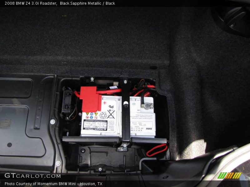 Black Sapphire Metallic / Black 2008 BMW Z4 3.0i Roadster