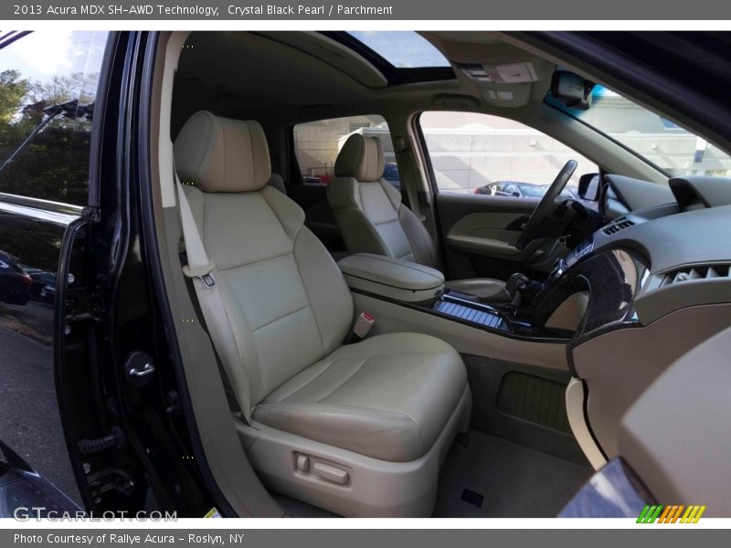 Crystal Black Pearl / Parchment 2013 Acura MDX SH-AWD Technology