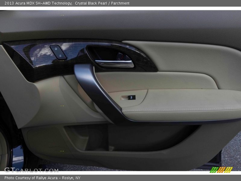 Crystal Black Pearl / Parchment 2013 Acura MDX SH-AWD Technology