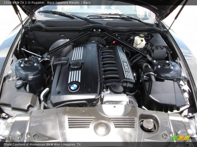 Black Sapphire Metallic / Black 2008 BMW Z4 3.0i Roadster