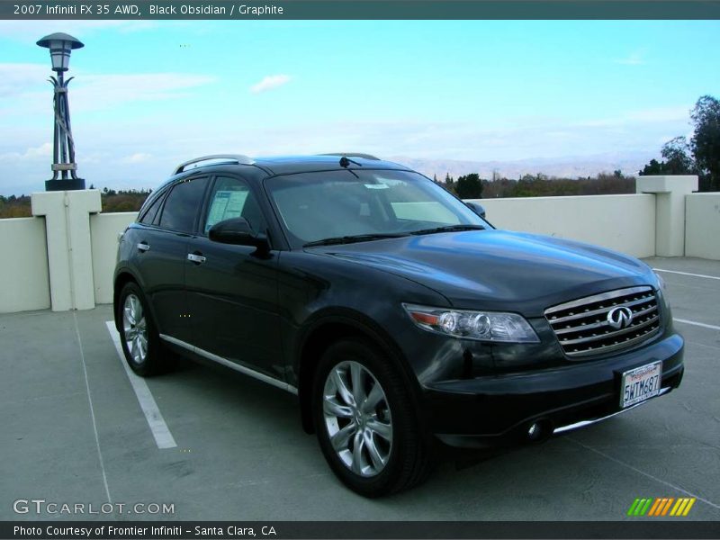 Black Obsidian / Graphite 2007 Infiniti FX 35 AWD