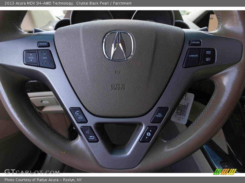 Crystal Black Pearl / Parchment 2013 Acura MDX SH-AWD Technology