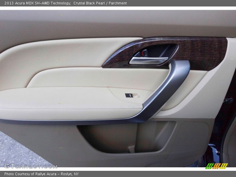 Crystal Black Pearl / Parchment 2013 Acura MDX SH-AWD Technology